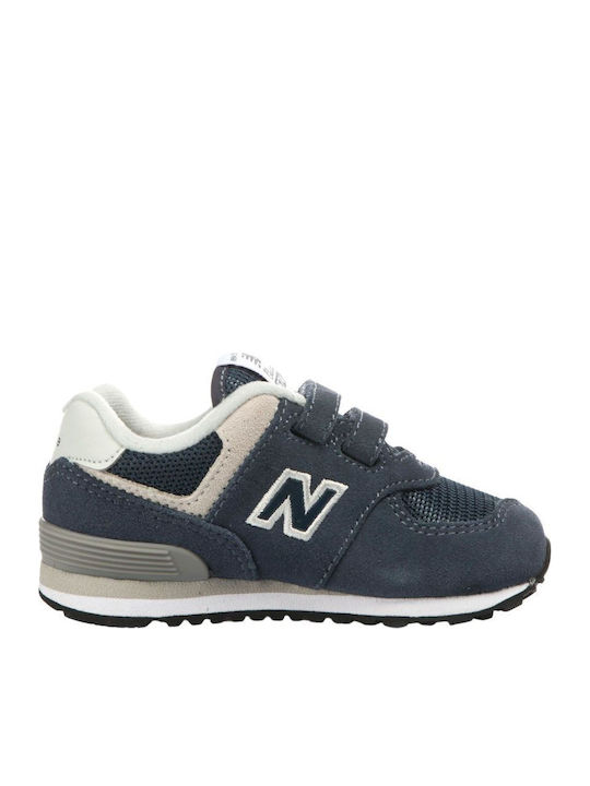 Παιδικά Sneakers με Σκρατς Navy Μπλε