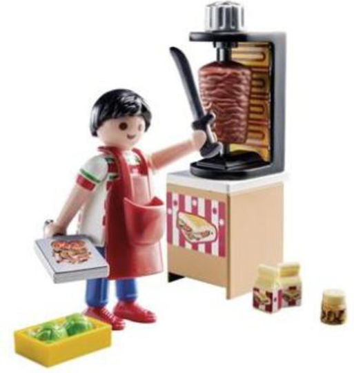 Playmobil Специален плюс Продавач кебап за 4+ години 9088
