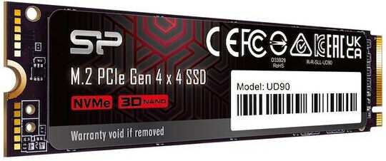 Silicon Power UD90 SSD 1TB τύπου M.2 με σύνδεση PCI Express 4.0 SP01KGBP44UD9005