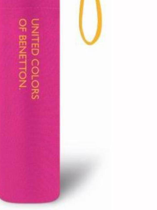Benetton Super Mini Ομπρέλα Βροχής Σπαστή Φούξια