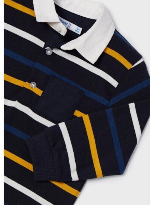 Mayoral Kids Polo Long Sleeve Multicolour