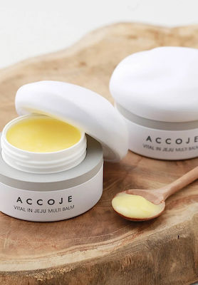 Accoje Vital In Jeju Moisturizing 24ωρη Balm Suitable for Dry Skin 27ml