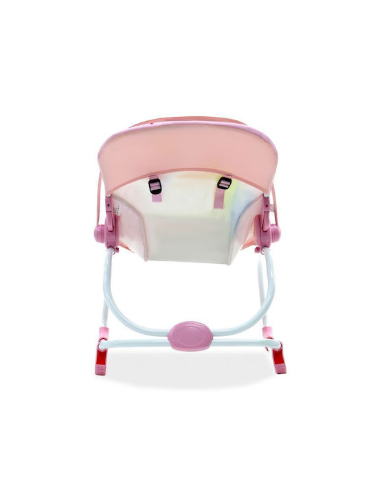 Asalvo Elektrisch Baby Relax Evolutive mit Musik und Vibration Unicorn Pink für Kind bis 9kg