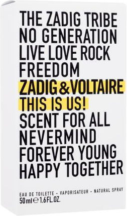 Zadig & Voltaire This Is Us Eau de Toilette 50ml