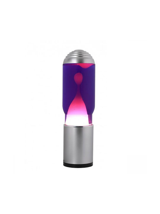 I-Total Decorative Lamp Lava Lamp Purple