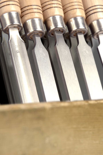 Kirschen Wood Chisel Spoon-shaped with Hollow Cut 6mm Set Hollow / Type V Chisels 6mm