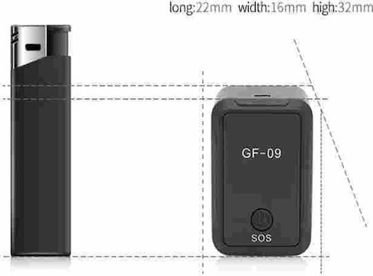 Factory Mini GPS Tracker GF-09 GSM για Παιδιά / Ηλικιωμένους / Αυτοκίνητα / Μηχανές