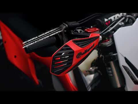 Polisport Motorcycle Protective Hand Guards Mx Air in Orange Colour
