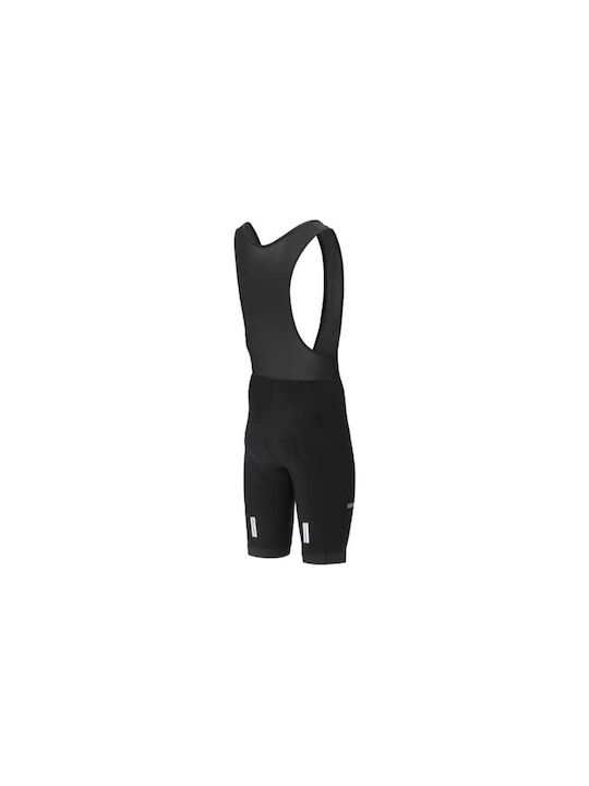 Shimano Thermo Winter Herren Fahrradhosen mit Hosenträgern Schwarz