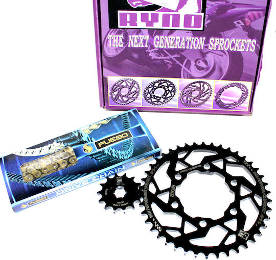 Ryno Chain & Sprocket Kit for Modenas Kristar 125 14-42-428H-108L