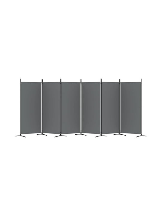 vidaXL Decorativ Paravan Tesatura cu 6 Panouri 520x180cm