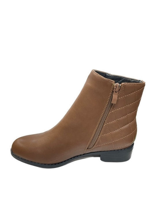 Verde Women's Ankle Boots Brown