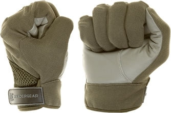 Invadergear Shooting Military Gloves in Khaki Color