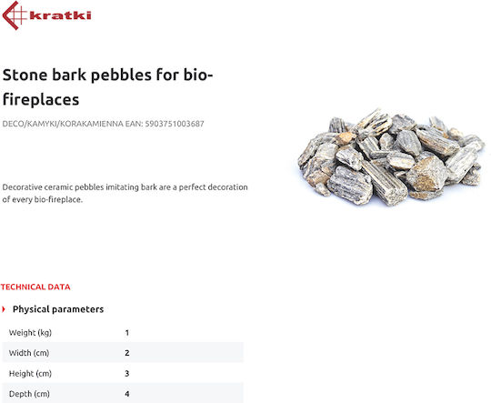 Kratki Kamin Dekoration
