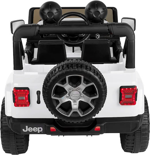 Globo Kids Ride On Cars Two Seater with Remote Control 12 Volt White for 3+ Years