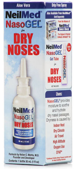 NeilMed NasoGel Dry Noses Spray Nazal cu Ser Fiziologic 30ml