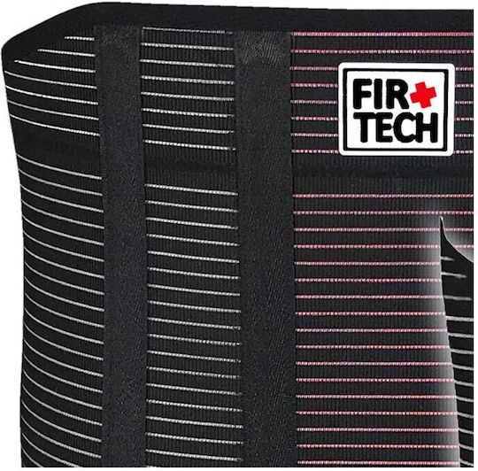 Firtech Desseze 95055 Ελαστική Ζώνη Για Ανακούφιση Από Πόνο Ύψους 24cm σε Μαύρο χρώμα