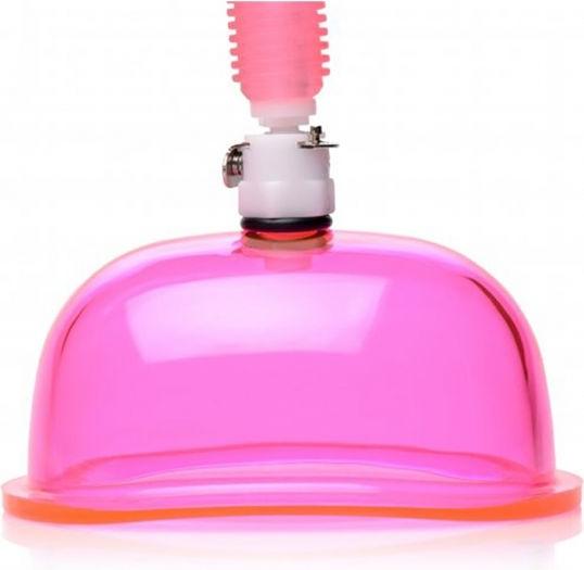 XR Pompa Vaginală Cupă Mare Aspirator Pentru Clitoris Și Sfârcuri Roz