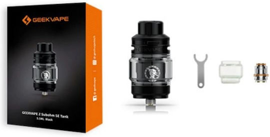 Geek Vape Zeus Sub 2022 Electronic Cigarette Vaporizer 5.5ml 26mm Gunmetal