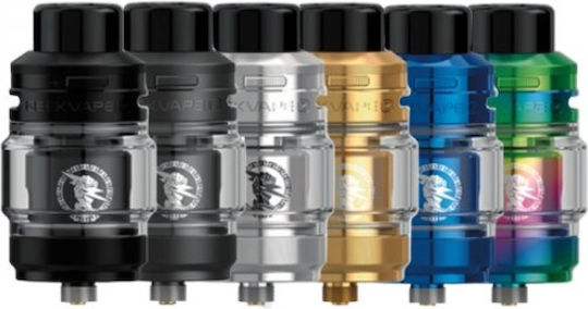 Geek Vape Zeus Sub 2022 Electronic Cigarette Vaporizer 5.5ml 26mm Gunmetal