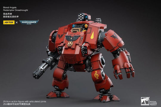 Joy-Toy Warhammer Blood Angels Roter Redemptor Dreadnought Zahl
