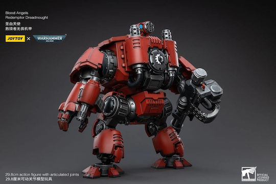 Joy-Toy Warhammer Blood Angels Roter Redemptor Dreadnought Zahl