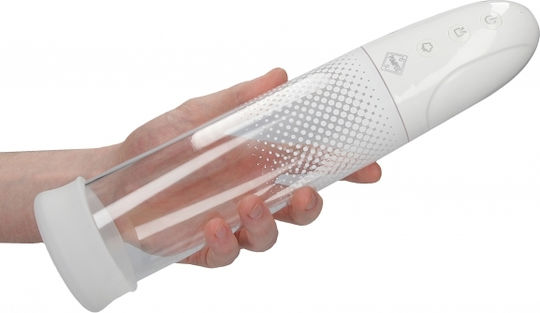 Shots Pumped Automatic Rechargeable Luv Pump Pompa Penis Transparent