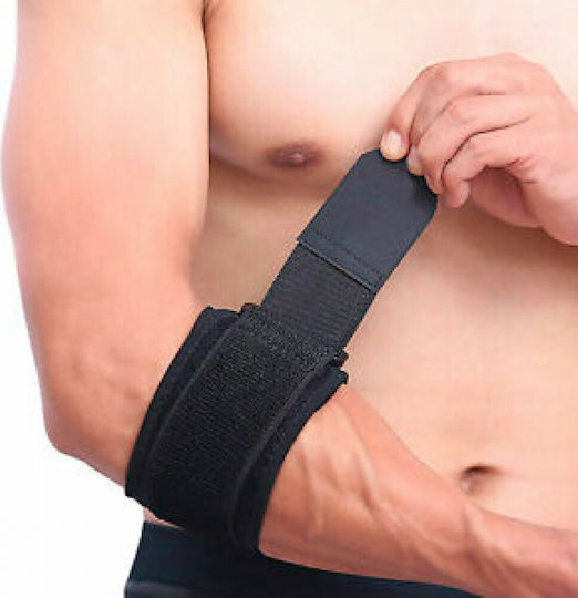 Armor Orthopedics Elbow Support for Epicondylitis in Black color ARE2303