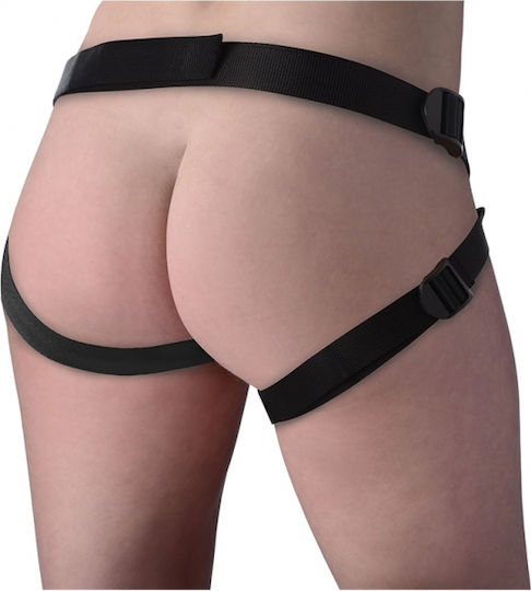 Strap U Charmed Harness with Dildo 19cm in skin color