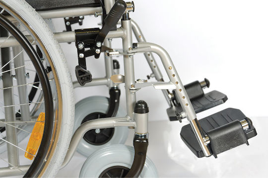 Alfa Care Smart Eco Wheelchair 24 Inch Light Type with Simple Back with Compact Wheels 41cm