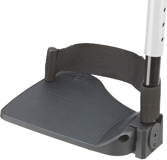 Bischoff & Bischoff Pyro Start Plus Scaun cu rotile 24" Pliabil 37cm 13-228-085 Argintiu