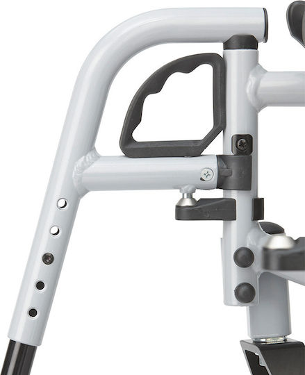Bischoff & Bischoff Pyro Start Plus Αναπηρικό Αμαξίδιο 24" Πτυσσόμενο 40cm 13-228-004 Ασημί