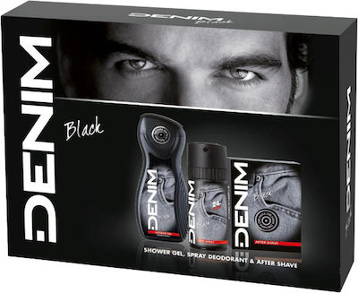 Denim Skin Care Set for Cleaning Body Cleaning with After Shave , Deodorant & Bubble Bath