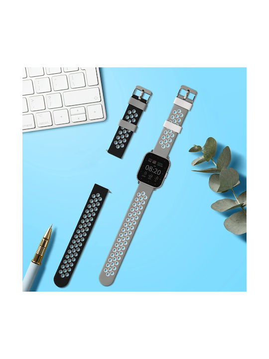 KWmobile Λουράκι Black / Grey (Willful Fitnesstracker) KWmobile Λουράκι Black / Grey (Willful Fitnesstracker)