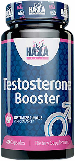 Haya Labs Testosterone Booster Supplement For Libido & Testosterone Enhancement 60 Capsules