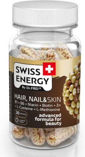 Swiss Energy Haar, Nägel Und Haut Besonderes Nahrungsergänzungsmittel 30 Kapseln
