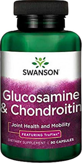 Swanson Glucosamine & Chondroitin Supplement for Joint & Bone Health 90 Capsules