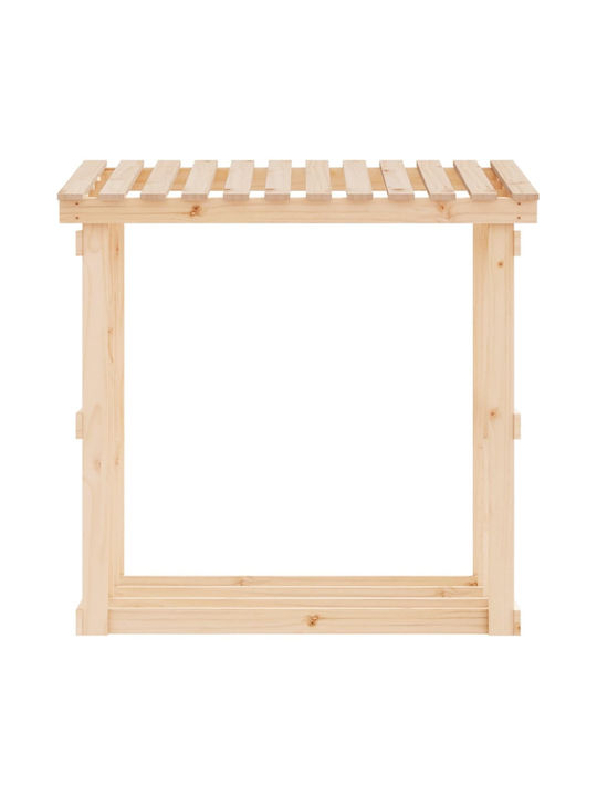 vidaXL Hölzernes Box Holzlagerung 108x64.5x109cm Beige