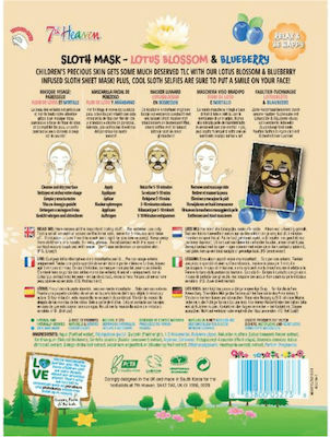 7th Heaven Animal Sloth Face Moisturizing Mask