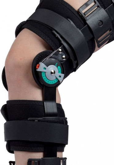 Armor Orthopedics ARK1011 Νάρθηκας Μηροκνημικός σε Μαύρο Χρώμα