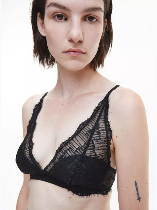 Calvin Klein Bralette Σουτιέν Μαύρο