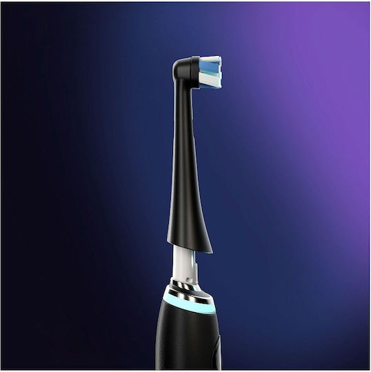 Oral-B IO Series 4 Electric Toothbrush with Timer, Pressure Sensor, and Travel Case Lava Black