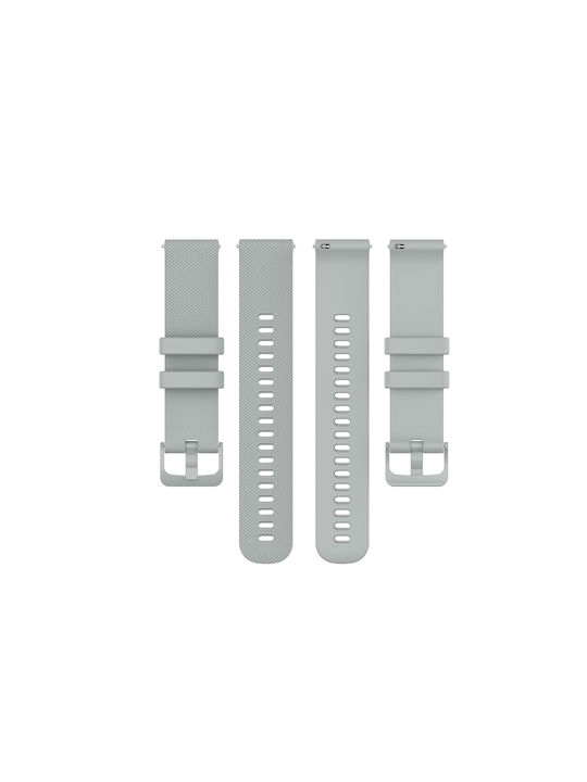 Sonique Dot Band Кайшки За Смарт Часовници Силиконов Сив (Garmin Forerunner255s, Venu 2s, Vivomove 3s, Vivoactive 4s)
