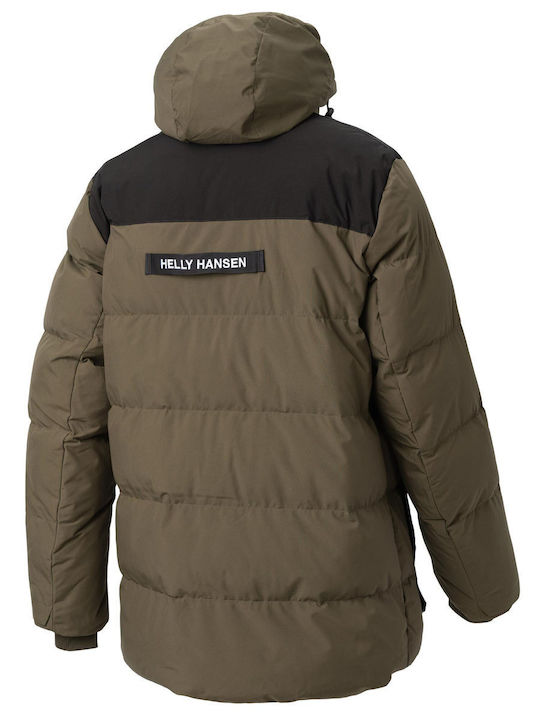 Helly Hansen Ανδρικό Χειμωνιάτικο Μπουφάν Puffer Πράσινο