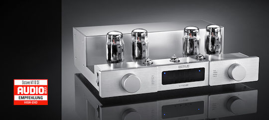 Octave V 110 SE Tub Integrat Amplificator Hi-Fi Stereo 130W/4Ω Silver