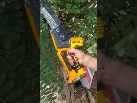 Ingco Κλαδευτικό Αλυσοπρίονο Μπαταρίας Solo Brushless 20V 1.1kg με Λάμα 15cm