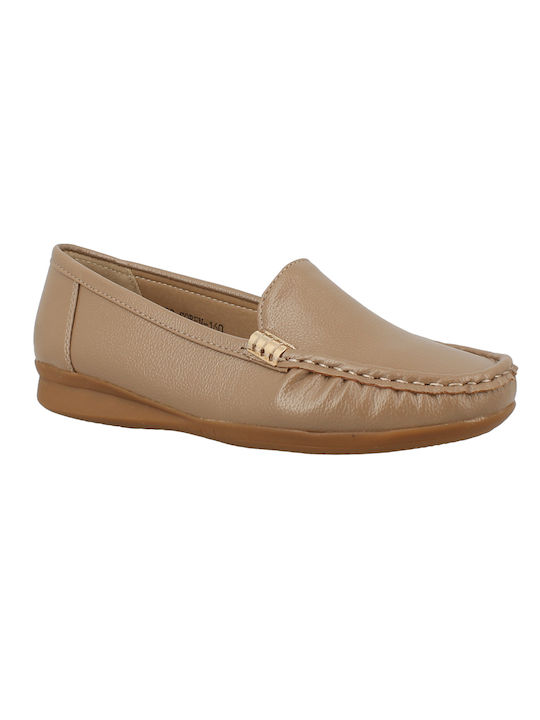 Antrin Soren 160 Women's Moccasins in Beige Color