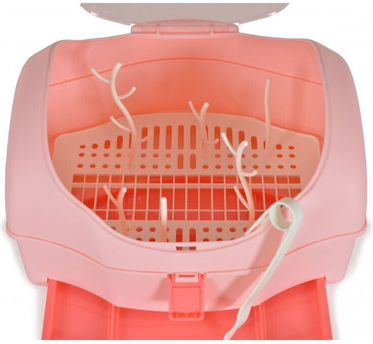 Cangaroo Drying Rack for Baby Bottles Pink 109927 1pcs