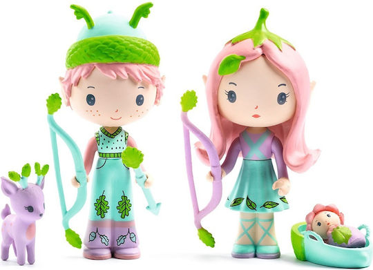Djeco Tinyly Lily & Sylvestre Figurină 4cm