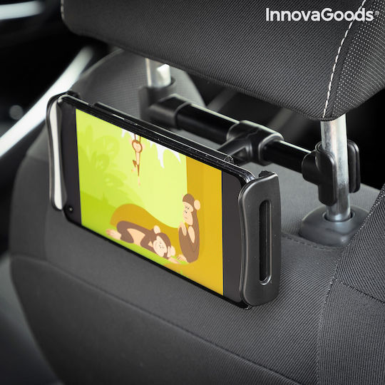 InnovaGoods Βάση Κινητού Αυτοκινήτου Taholer με Ρυθμιζόμενα Άγκιστρα Μαύρη